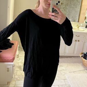 Black long sleeve shirt